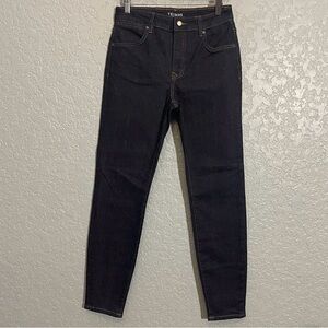 Tecovas Women's High Rise Skinny Jeans Size 30, Dark Blue, Stretch